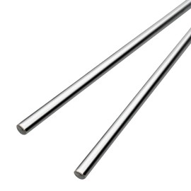 2-Pack 8mm x 300mm Linear Motion Rods Shaft Guide for 3D Printer and DIY Craft Tool, Case Hardened Chrome, Diameter 8mm, 5/16" x 11.81"