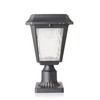 KMC LIGHTING ST4618Q Solar Post Light Outdoor Waterproof Aluminum Solar