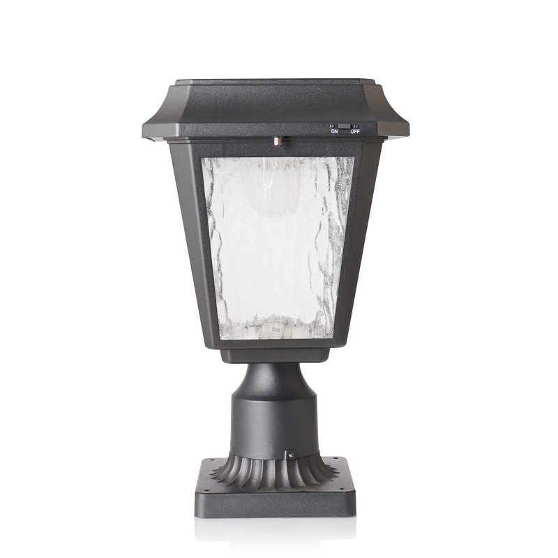 KMC LIGHTING ST4618Q Solar Post Light Outdoor Waterproof Aluminum Solar