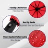 Mr. Pen- Windproof Travel Umbrella, Fiery Red, Automatic Umbrellas for