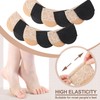 Cutecrop 12 Pairs Women's Open Toe Topper Socks for Mules