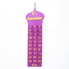 Ramadan Hanging Calendar Countdown Calendar Hanging Bag Wall Calendar Storage