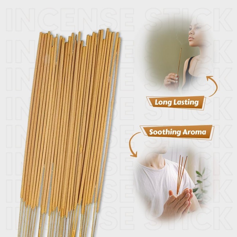 ANGIX Citronella Incense Sticks with Holder, Soothing, Clean Sticks For