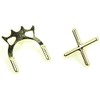Jonny 8 Ball Brass Cross & Bridge Toeless Rest Heads