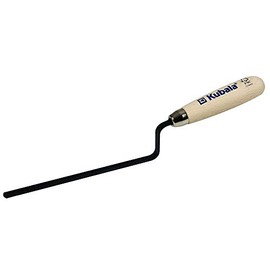 Finger Pointing Trowel 12 mm (0.5inch) Spring Carbon Steel Tuck with Wooden Handle (K1123)