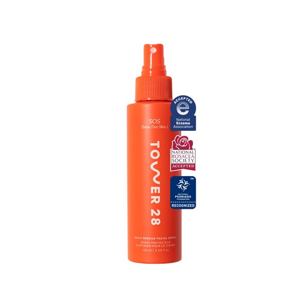 Tower 28 SOS Daily Rescue Facial Spray for Sensitive Skin,