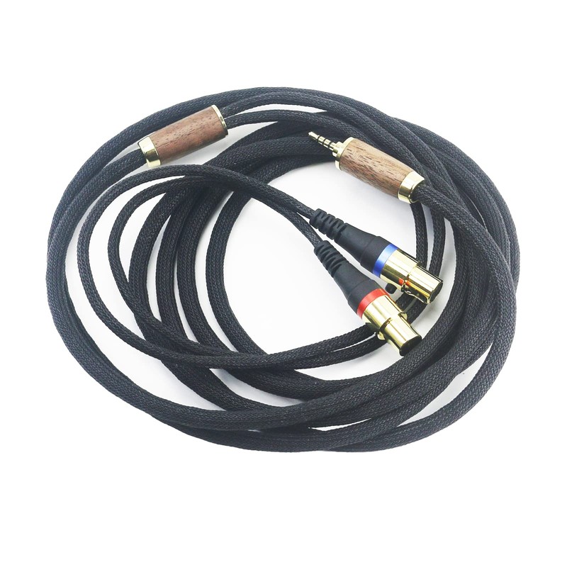 HansnBy 2.5mm Balanced Cable 6N OCC Copper Silver Plated Cable