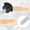 sourcing map 8pcs Tee Wing Knobs M6 x 80mm Metric