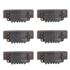 YTBYT 6 Pcs Stickable Wig Clips U-Shape Snap Clip 32mm