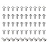 PATIKIL #10-24x3/8" Button Head Socket Cap Screws, 50 Pcs 304