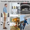 Telescoping Ladder Extension Telescopic Collapsible - 8.5 FT Rv Telescope