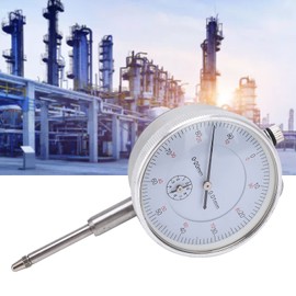 Hand Dial Indicator, Wear-resistant Transparent Cover, Mechanical Dial Indicator with High Accuracy for Fine Measurements (0-20 mm)