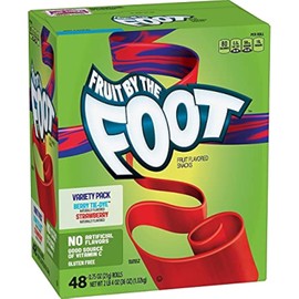 Betty Crocker Fruit by the Foot, Variety Pack (0.75 oz, 48 pk.) Berry Tie-Dye, Strawberry