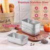E-far Mini Loaf Pan Set of 6, 6.3 x 3.5