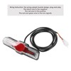 Electric Bicycle Rear Light 5LEDs ABS 36V/48V/60V for Hub Motor