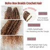 Goddess Box Braiding Crochet Hair Pre-looped Synthetic Crochet Hair with