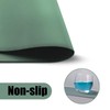 Silicone Placemats, Dining Table Placemats, Oval Placemats Set of 4.