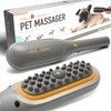 PAW WAVE Buzz Therapeutic Brush Vibration Pet Massager for Dogs