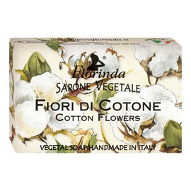 Florinda Flowers Cotton Flowers Vegetal Soap Bar 50 G 1.76 Oz