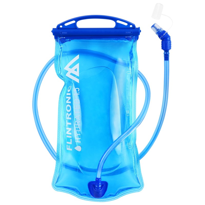 flintronic Hydration Bladder 1.5 L/2 L Water Bladder for Hydration