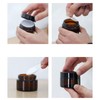 MORICOH 4Pack 30ml Empty Plastic Cosmetic Jars, Refillable Cosmetic Face