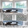 DKTIE Boho Stained Glass Look Window Privacy Film with Installation
