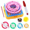 Weaving Loom Kit, 8pcs Flower Maker Wool Knitting Ball Maker