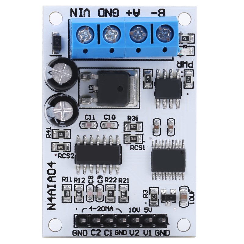 4‑20MA RS485 Voltage Current Analog Collector Acquisition ADC Modbus RTU