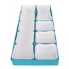 Watch Parts Storage Box Stackable 5 Compartments Acrylic Rubber Watch