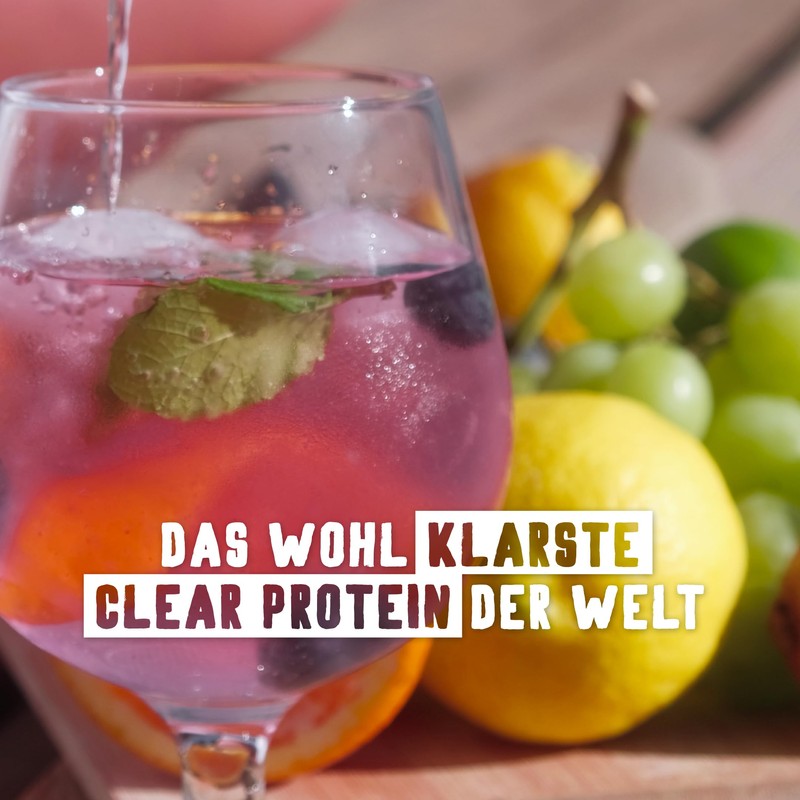 Vetain Clear Protein Mango Wildberry - 22 g Protein per