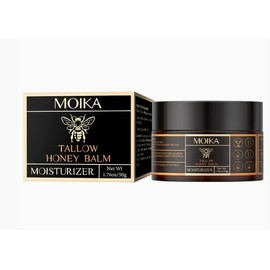 Soleneva Tallow Honey Balm, Rindertalg Creme Bio,FeuchtigkeitscremeBeef Tallow Skincare