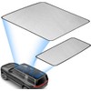 Glass Roof Sunshade Compatible with Rivian R1S Accessories 2025 2024-2022,