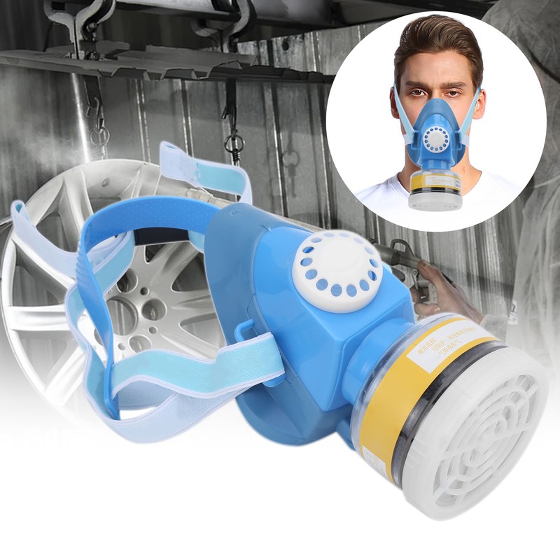 Mouth Cover Silicone Flexible for Acid Gases Vapors Sulfur Dioxide