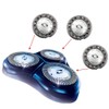 3 Piece Replacement Razor Head for HQ3 HQ4 HQ55 HQ56