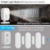KCYMTONER Wireless Doorbell Welcome Chime Kit - 2 Magnetic Alarm