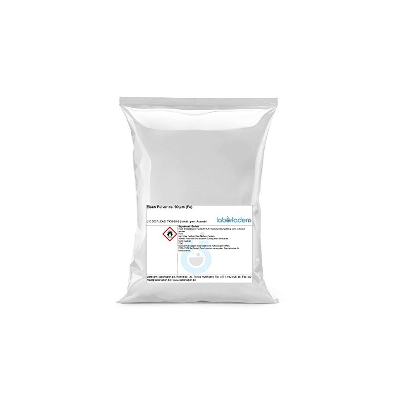 250 g Fine Iron Powder for Magnetic Field Lines, Laboratory,