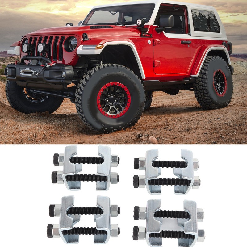 4 Pcs Mini Coil Spring Compressor 2 Way Adjustable Spring
