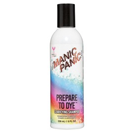 MANIC PANIC Prepare to Dye Clarifying Shampoo for Women & Men - Sulfate Free Shampoo For Color Treated Hair - Remove Product Build Up & Prepare for Coloring - Vegan & Cruelty-Free (8oz) | MANIC PANIC