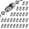 30Pcs 4.5mm Replacement Roller Blind Chain Connectors,Replacement Stainless Steel Vertical