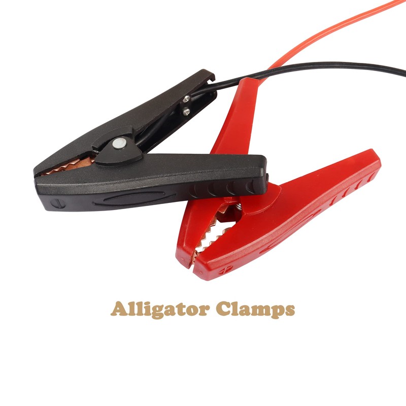 MEIRIYFA XT60 Female to Alligator Clips Cable, XT60 Connector Cable