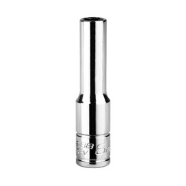 Capri Tools 6 mm Deep Socket, 1/4-Inch Drive, 6-Point, Metric