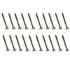 M4.5 x 30mm Door Hinge Chrome Screws Replacement (Pack of