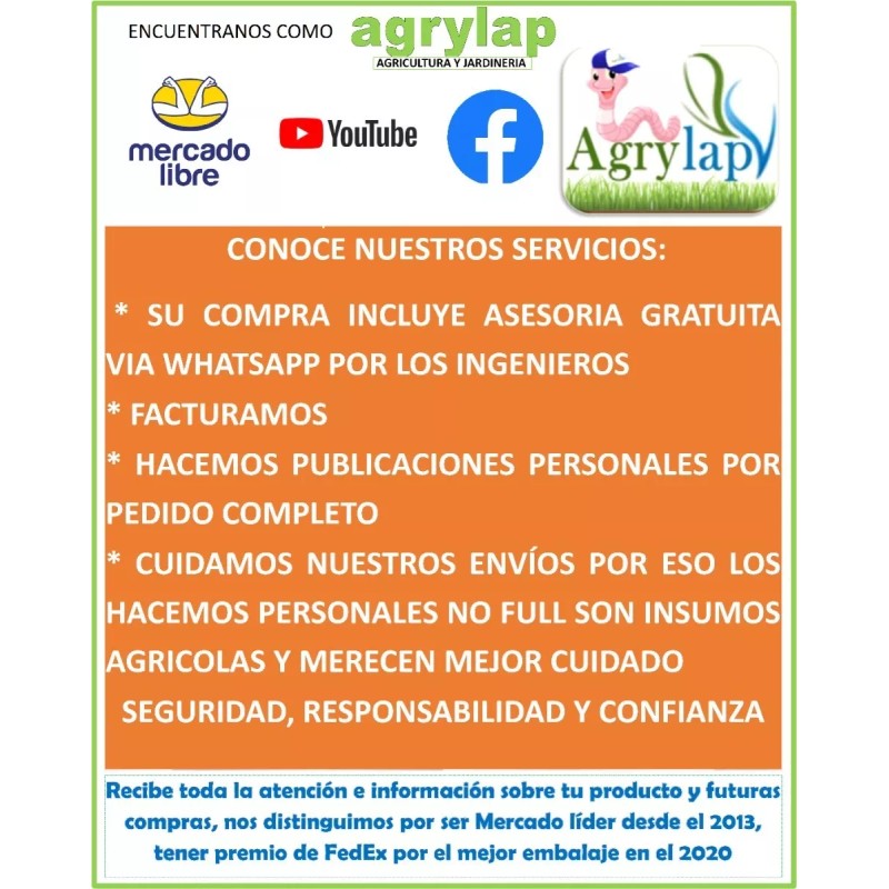 agrylap 3 Kg Acido Bórico Polvo Varios Usos Grado Técnico