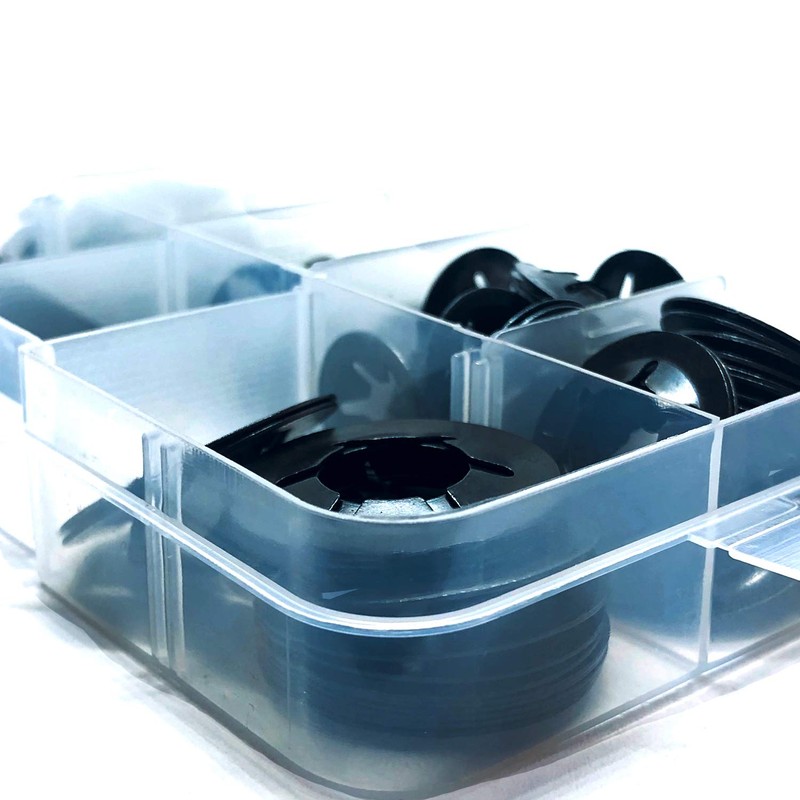 UoYu 7 Sizes Internal Tooth Starlock Washers, Quick Speed Locking