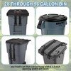 KANCOKIT Trash Can Locks for Animals, Adjustable Garbage Can Lid