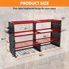 Dollate 4 Layer Power Tool Organizer Wall mount, 180Lbs Load