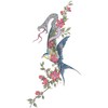 Lorna5 5 Sheets Dragon Tattoo Butterfly Tattoo Temporary Snake Tattoo