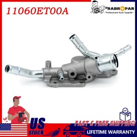 rabroparts Engine Coolant Thermostat Housing for Nissan Sentra 2007-2012 Versa 2009-2012 US