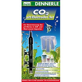Dennerle CO2 pH-Elektroden Set - Komplettset zur Dauermessung des pH-Werts im Aquarium