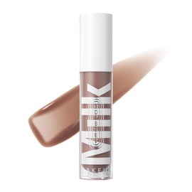 Milk Makeup Odyssey Lip Oil Gloss, Quest (Caramel Beige) - 0.2 oz - Semi-Sheer, High-Shine Lip Gloss for Smoother, Fuller Lips - Long Lasting & Non Sticky - Sweet Vanilla Scent - Vegan Cruelty Free